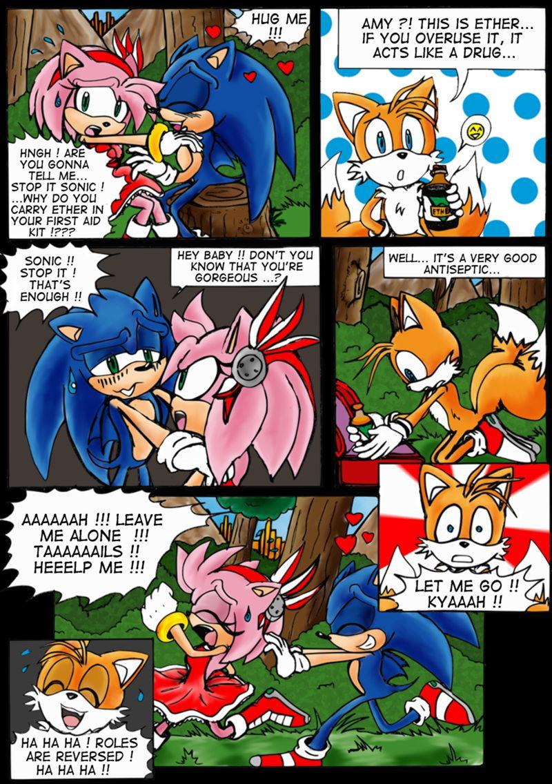 Sonic and Amy on The Duck : Sonic and Amy comic page 11